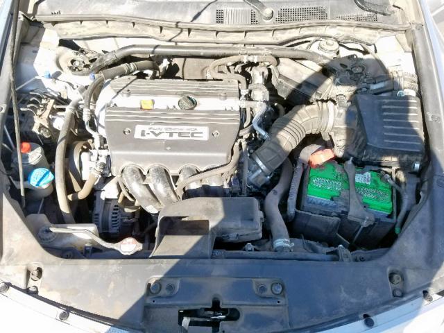 1HGCS12808A005657 - 2008 HONDA ACCORD EXL SILVER photo 7