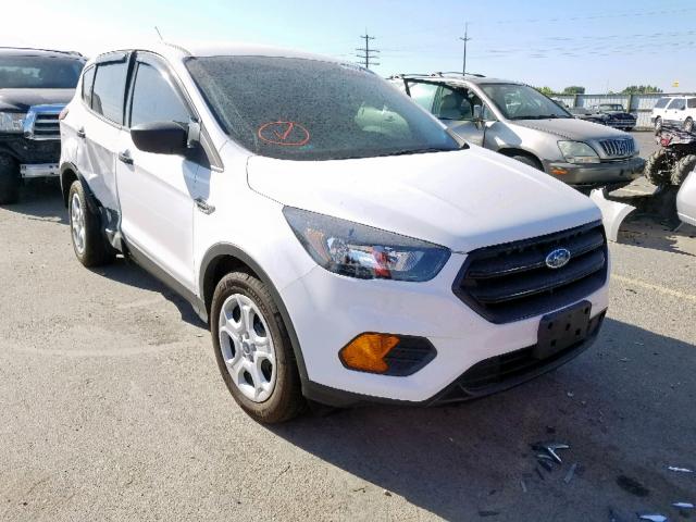 1FMCU0F75KUA63396 - 2019 FORD ESCAPE S WHITE photo 1