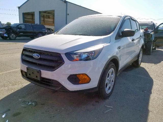 1FMCU0F75KUA63396 - 2019 FORD ESCAPE S WHITE photo 2