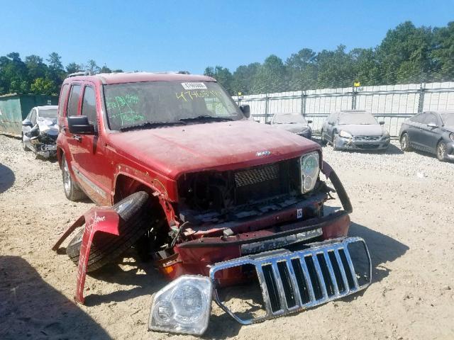 1J4PN5GK5AW102973 - 2010 JEEP LIBERTY LI RED photo 1