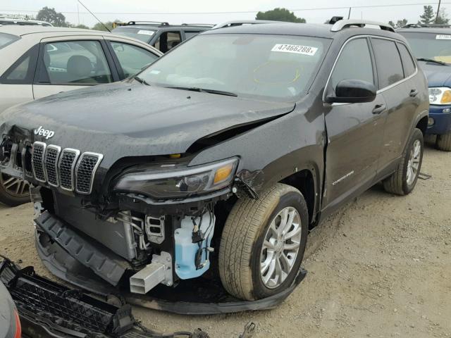 1C4PJLCB5KD145184 - 2019 JEEP CHEROKEE L BLACK photo 2