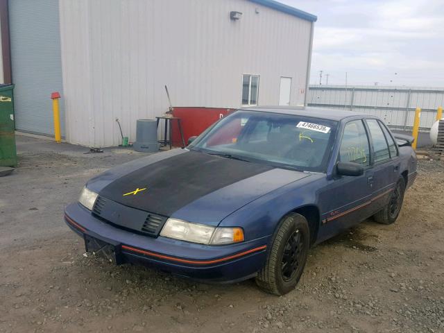 2G1WN54T7R9145741 - 1994 CHEVROLET LUMINA EUR BLUE photo 2