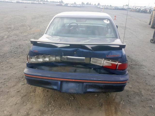 2G1WN54T7R9145741 - 1994 CHEVROLET LUMINA EUR BLUE photo 9