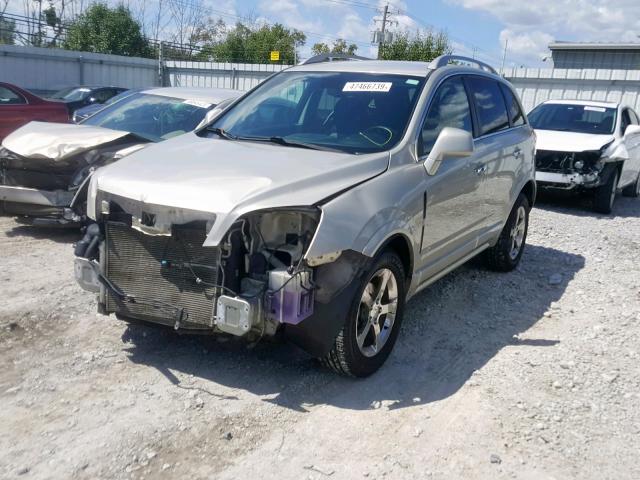 3GNAL3EK4DS612540 - 2013 CHEVROLET CAPTIVA LT BEIGE photo 2