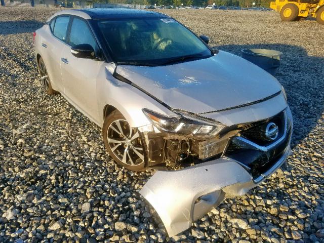 1N4AA6AP5JC377283 - 2018 NISSAN MAXIMA 3.5 SILVER photo 1