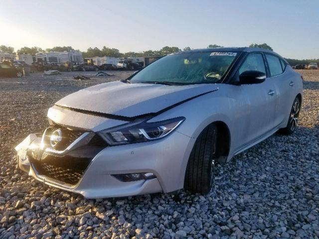 1N4AA6AP5JC377283 - 2018 NISSAN MAXIMA 3.5 SILVER photo 2