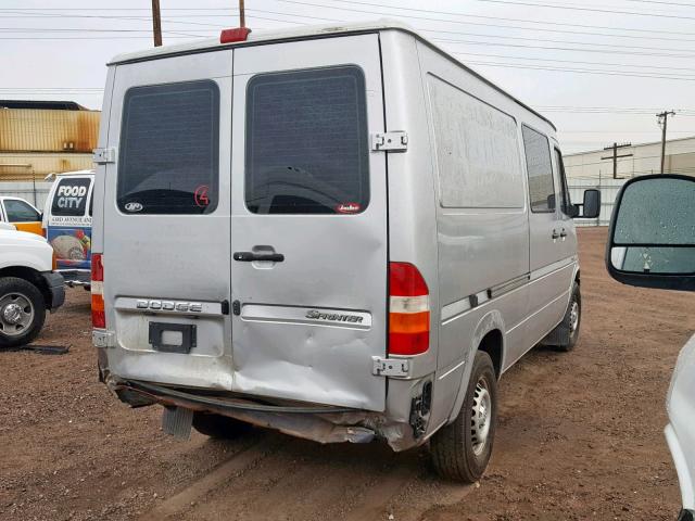 WD2PD644745614859 - 2004 DODGE SPRINTER SILVER photo 4