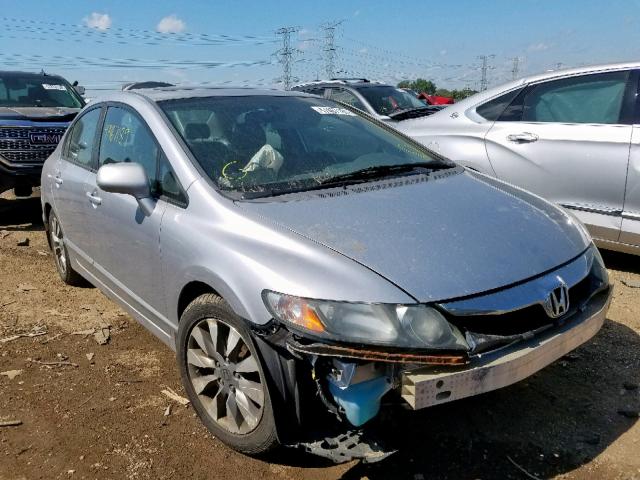 19XFA16999E001445 - 2009 HONDA CIVIC EXL 银色 照片 1