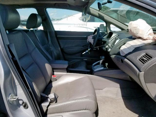 19XFA16999E001445 - 2009 HONDA CIVIC EXL 银色 照片 5