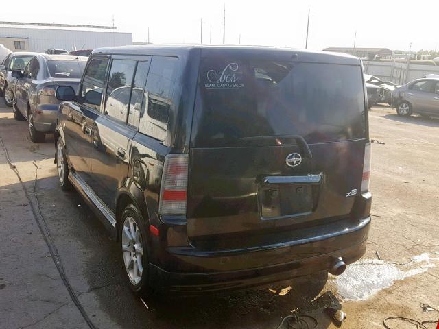 JTLKT334964104556 - 2006 TOYOTA SCION XB 黑色 照片 3