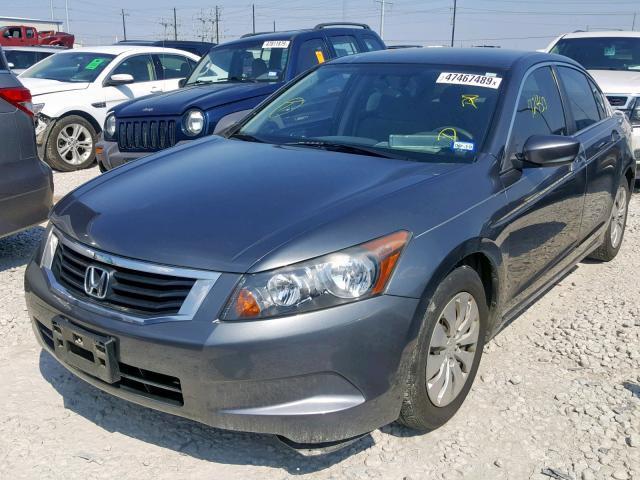 1HGCP2F3XAA063691 - 2010 HONDA ACCORD LX GRAY photo 2