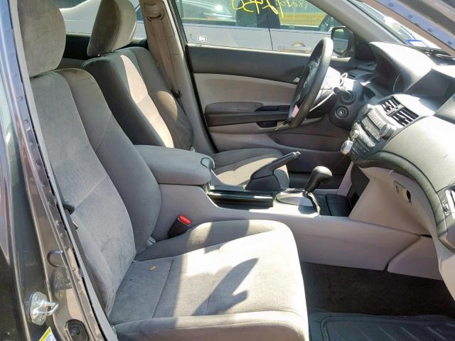 1HGCP2F3XAA063691 - 2010 HONDA ACCORD LX GRAY photo 5