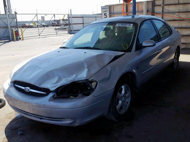 1FAFP55S23G276100 - 2003 FORD TAURUS SES SILVER photo 2