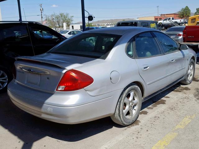 1FAFP55S23G276100 - 2003 FORD TAURUS SES SILVER photo 4