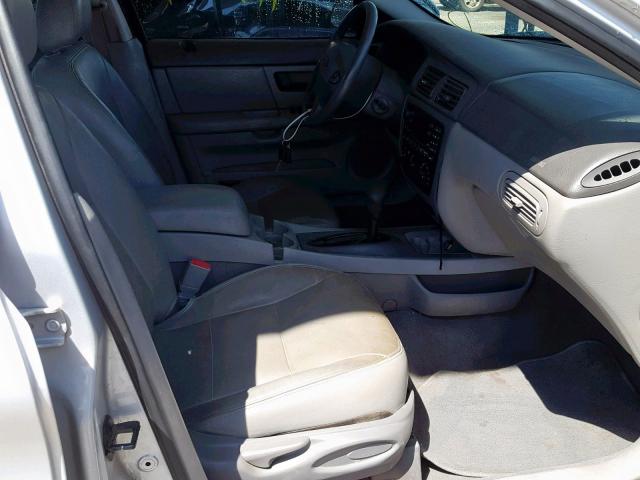 1FAFP55S23G276100 - 2003 FORD TAURUS SES SILVER photo 5