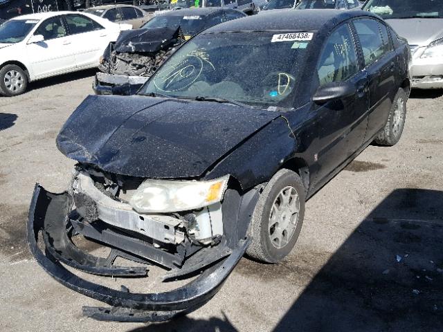 1G8AJ54F35Z142594 - 2005 SATURN ION LEVEL BLACK photo 2