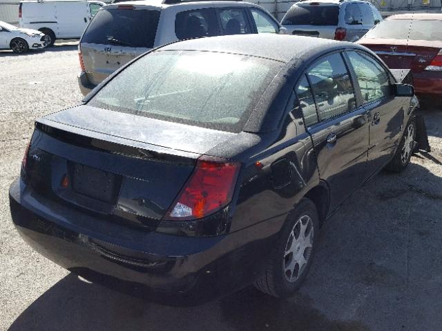 1G8AJ54F35Z142594 - 2005 SATURN ION LEVEL BLACK photo 4