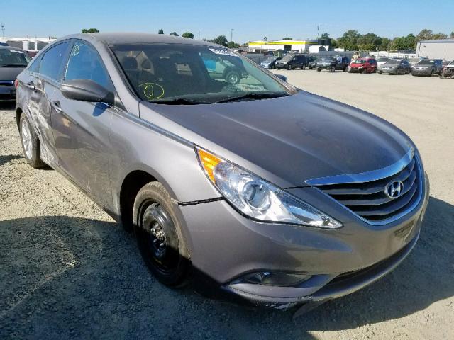 5NPEB4AC0DH804193 - 2013 HYUNDAI SONATA GLS GRAY photo 1