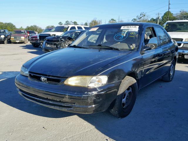 1NXBR12E0WZ083276 - 1998 TOYOTA COROLLA VE BLACK photo 2