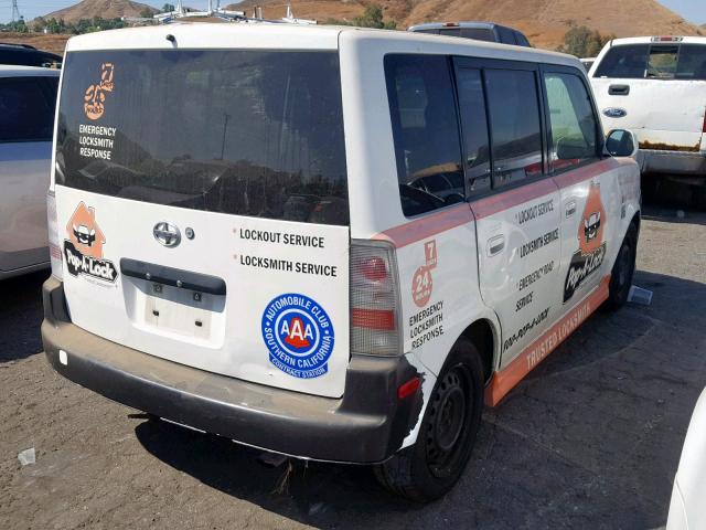 JTLKT324464090986 - 2006 TOYOTA SCION XB 白色 照片 4