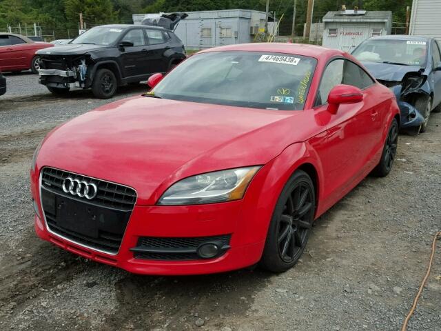 TRUDD38JX81041378 - 2008 AUDI TT 3.2 QUA RED photo 2