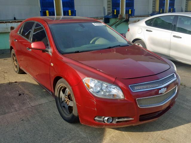 1G1ZK57738F176382 - 2008 CHEVROLET MALIBU LTZ მუქწითელი ფოტო 1