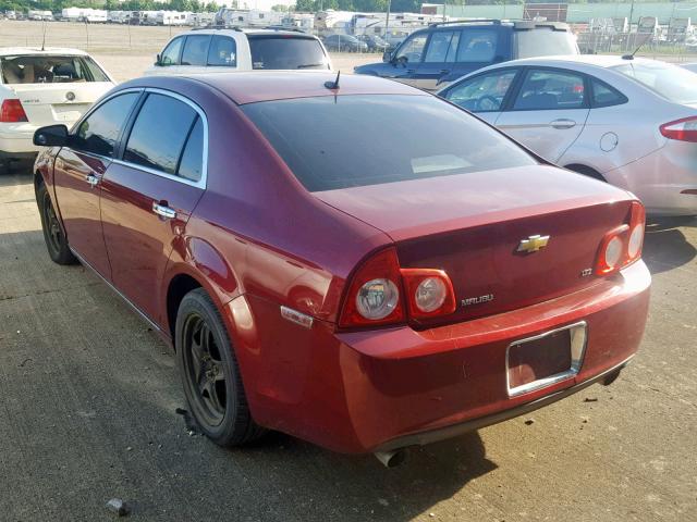 1G1ZK57738F176382 - 2008 CHEVROLET MALIBU LTZ მუქწითელი ფოტო 3