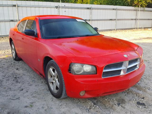 2B3KA33V49H595976 - 2009 DODGE CHARGER SX RED photo 1