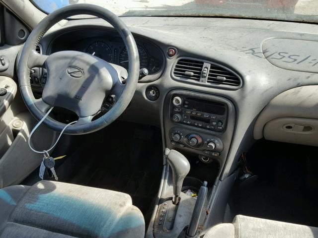 1G3NL52E11C155174 - 2001 OLDSMOBILE ALERO GL MAROON photo 9