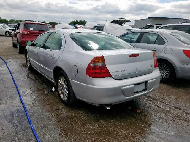 2C3AE66G71H611478 - 2001 CHRYSLER 300M SILVER photo 3