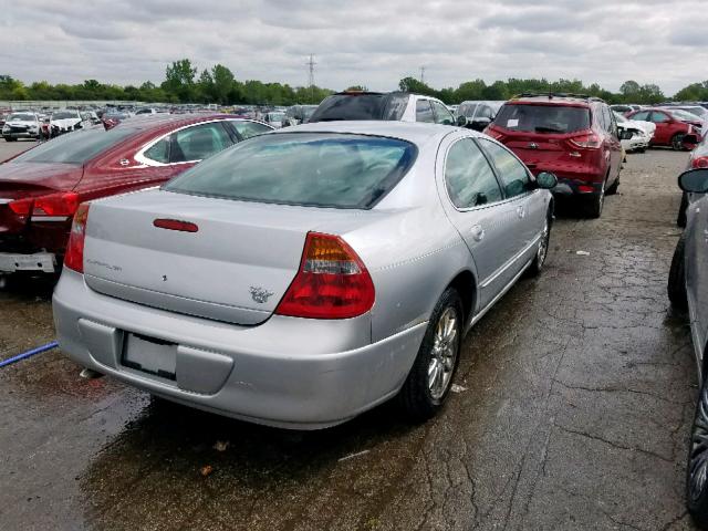 2C3AE66G71H611478 - 2001 CHRYSLER 300M SILVER photo 4