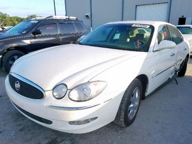 2G4WC582271229780 - 2007 BUICK LACROSSE C WHITE photo 2