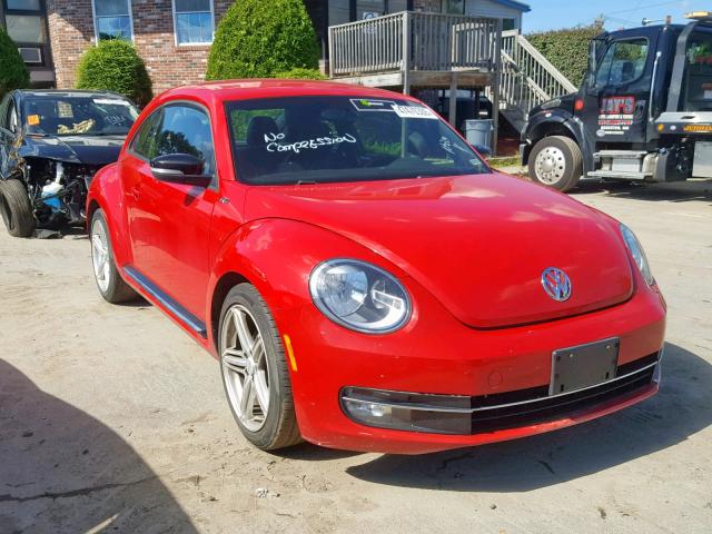 3VWVA7AT3CM605892 - 2012 VOLKSWAGEN BEETLE TUR RED photo 1