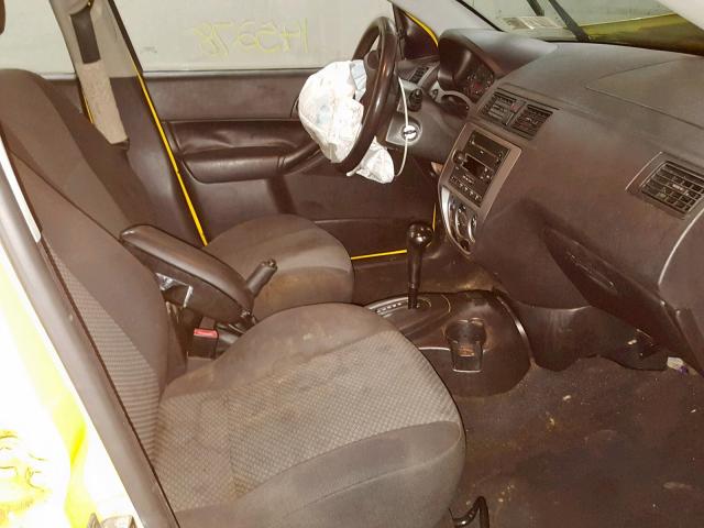 1FAFP37N27W124289 - 2007 FORD FOCUS ZX5 YELLOW photo 5