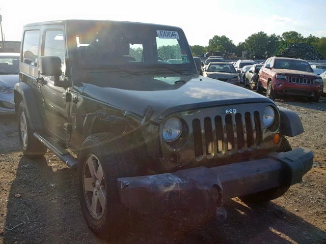 1J4FA24157L169987 - 2007 JEEP WRANGLER X GREEN photo 1