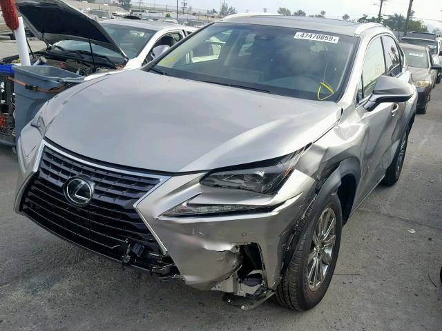 JTJYARBZXK2138892 - 2019 LEXUS NX 300 GRAY photo 2