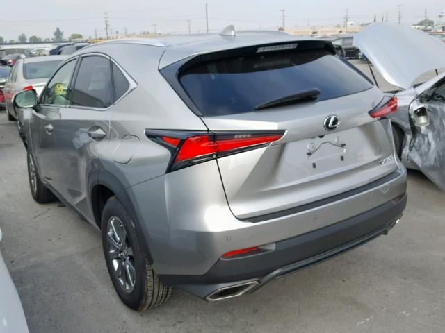 JTJYARBZXK2138892 - 2019 LEXUS NX 300 GRAY photo 3