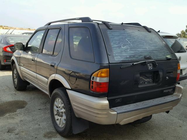 4S6CK58W3Y4414894 - 2000 HONDA PASSPORT E 黑色 照片 3