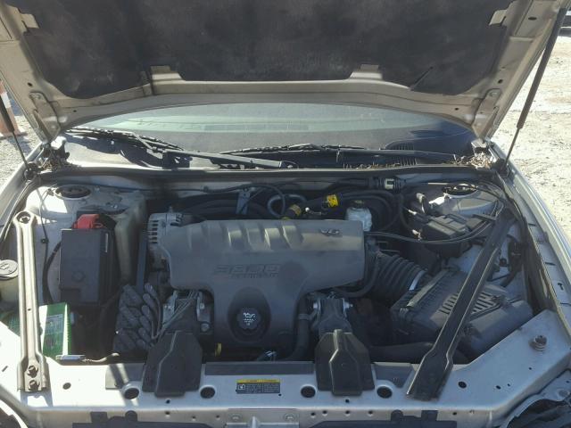1G2WP52K33F125422 - 2003 PONTIAC GRAND PRIX ვერცხლისფერი ფოტო 7