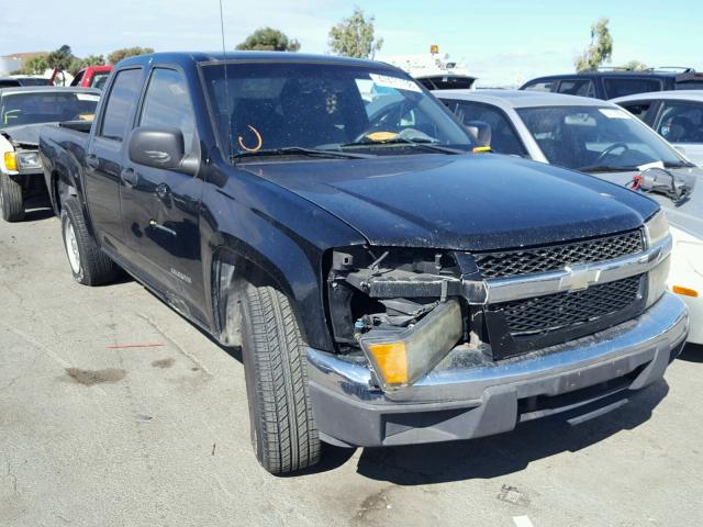 1GCCS136158269260 - 2005 CHEVROLET COLORADO BLACK photo 1