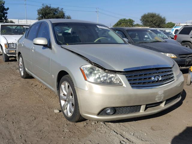 JNKBY01E77M402546 - 2007 INFINITI M45 BASE GOLD photo 1