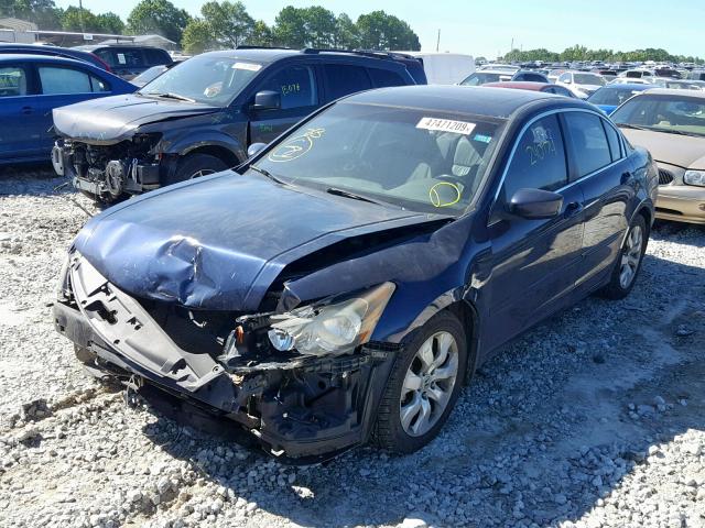 1HGCP25838A140831 - 2008 HONDA ACCORD EXL BLUE photo 2