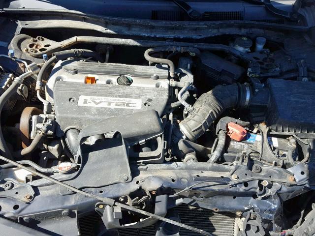 1HGCP25838A140831 - 2008 HONDA ACCORD EXL BLUE photo 7