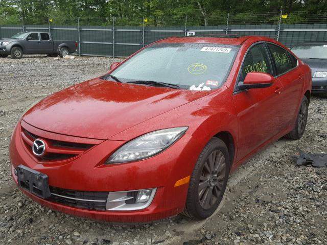 1YVHP82A895M41646 - 2009 MAZDA MAZDA6 RED photo 2