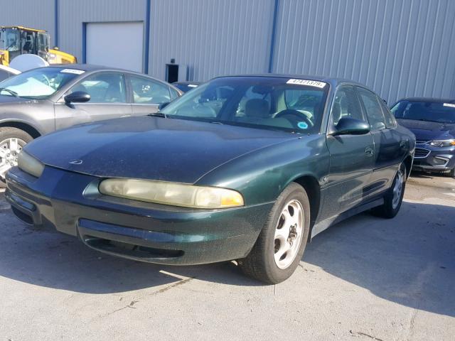 1G3WS52K6XF313688 - 1999 OLDSMOBILE INTRIGUE G GREEN photo 2