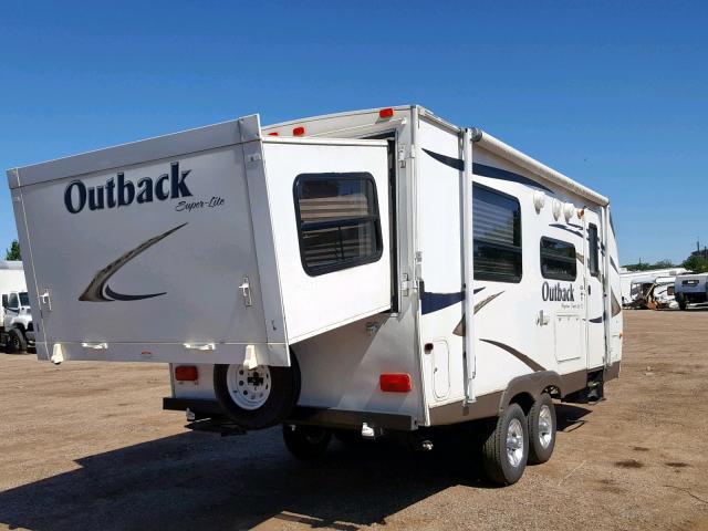 4YDT210239B451467 - 2009 KEYSTONE OUTBACK WHITE photo 4