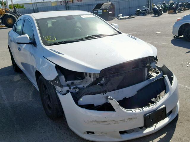 1G4GB5EG4AF147377 - 2010 BUICK LACROSSE C WHITE photo 1