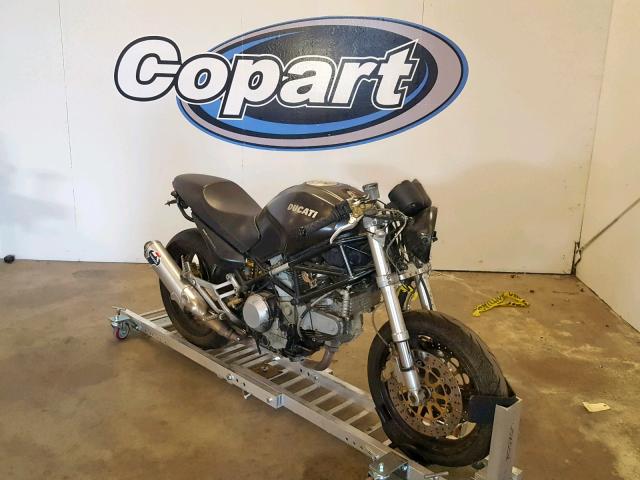 ZDM1RA4N11B006891 - 2001 DUCATI M900 S BLACK photo 1