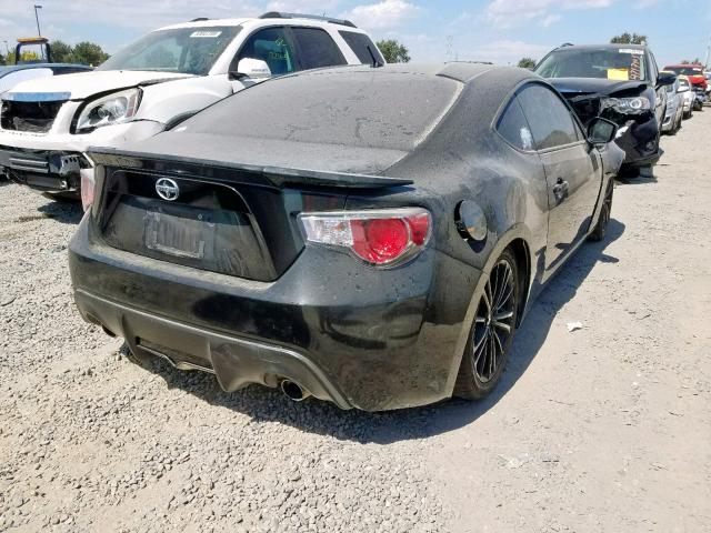 JF1ZNAA1XD1729747 - 2013 TOYOTA SCION FR-S BLACK photo 4