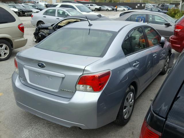 JF1GJAA62DH028593 - 2013 SUBARU IMPREZA BA SILVER photo 4